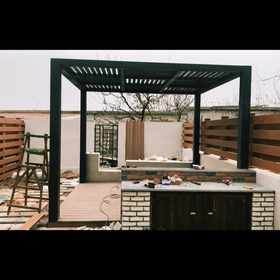 ?6万不到,改造72㎡现代庭院花园,教你做一个低维护的懒人花园