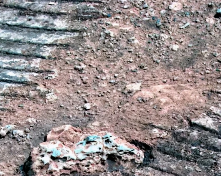 火星 火星上曾有水？祝融号发现“生命化石”，降落时疑似轰出“泉眼”