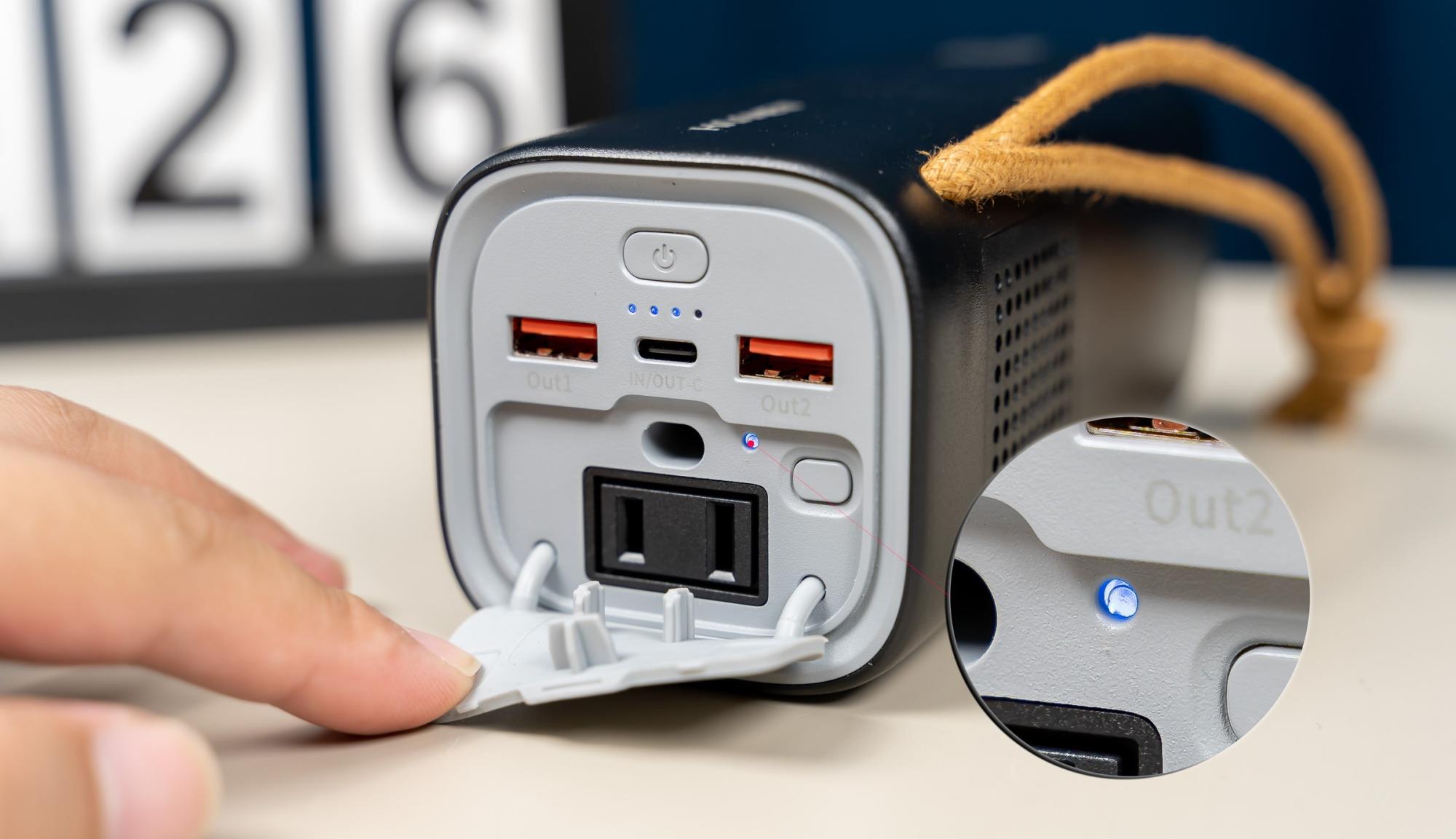 赵月看花花|超级便携，AC交流电随行、哈能户外便携100W移动应急电源 评测