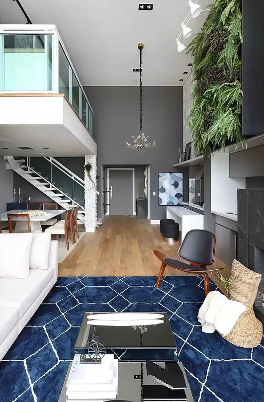 书房|136㎡挑高户型变loft楼层，一地两用抬高做书房，省空间