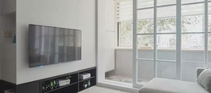 |90后妹子的家真漂亮, 客厅装修可爱舒适、还有个漂亮的阳台