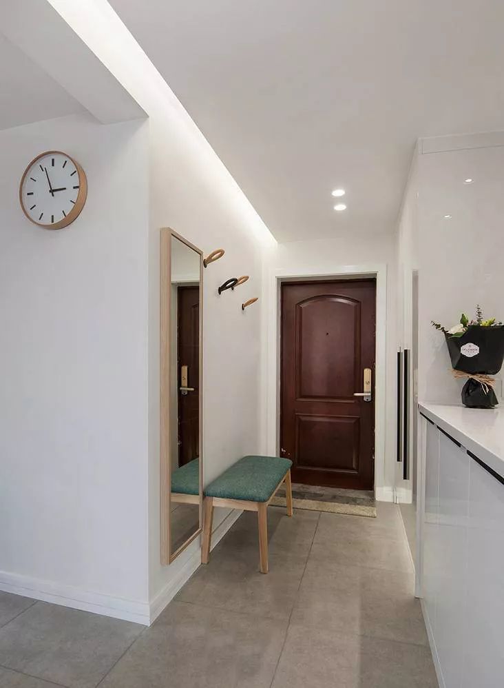 装修90㎡简约新家，色彩堆积法，白色永远都是起点