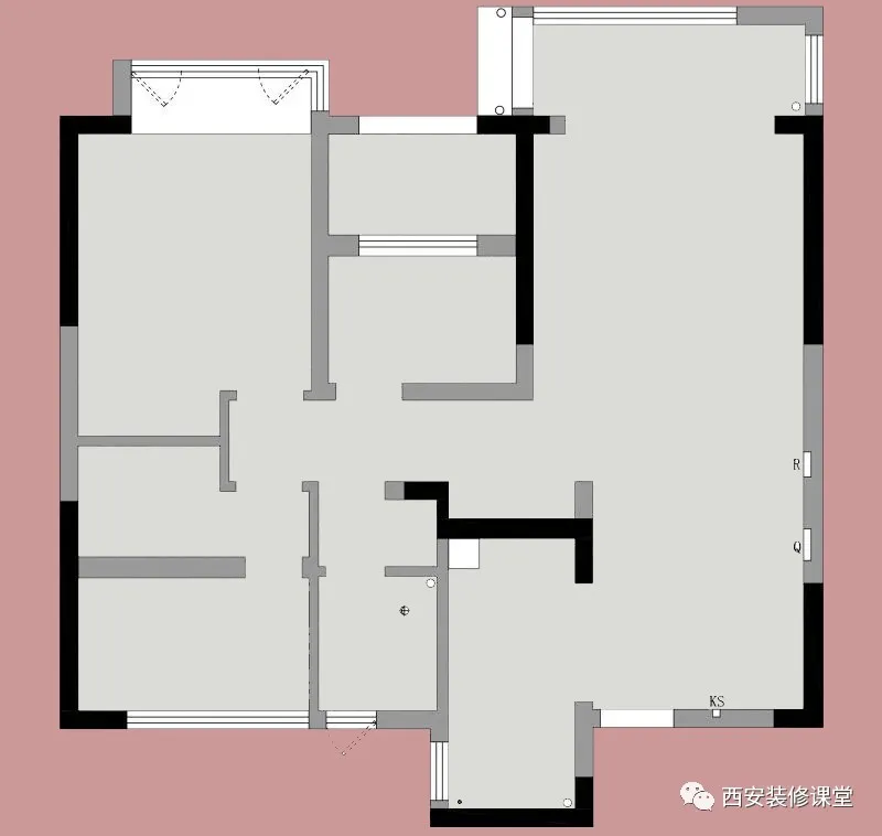 北欧|95㎡三室刚需，北欧清爽家