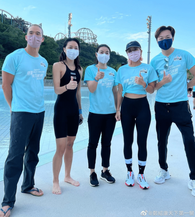 郭晶晶|公益活动上郭晶晶与霍启刚成双成对，甘比独自现身与霍震霆合照