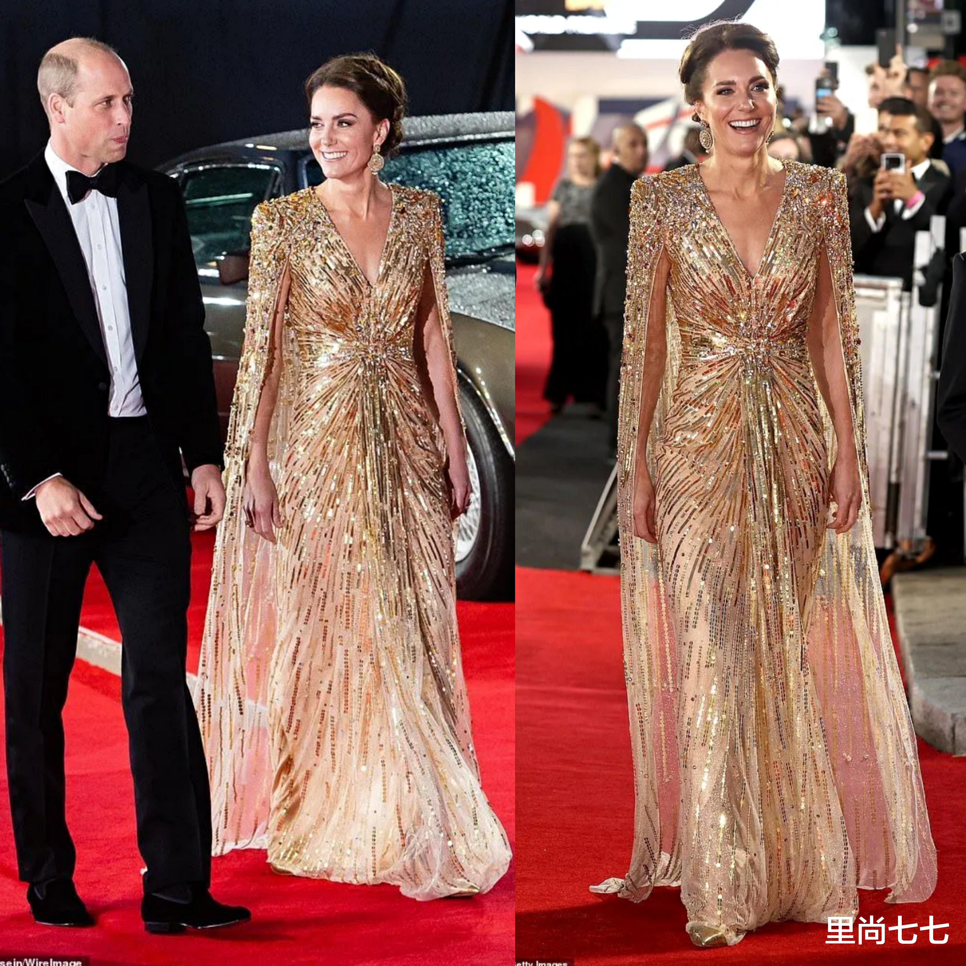 李冰冰|董卿接班人气场够霸道!撞衫凯特4万斗篷裙,可惜头身比输李冰冰