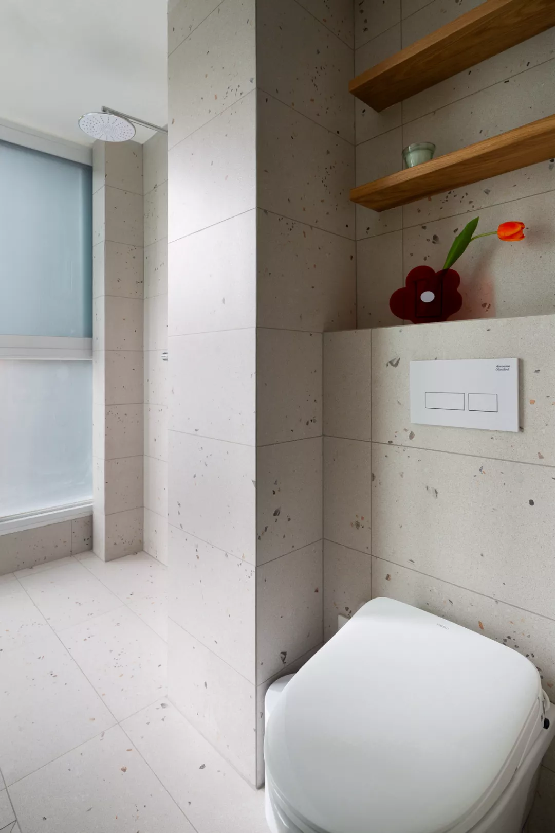 130㎡三室,现代复古开放厨房,年轻人打造自己的美家