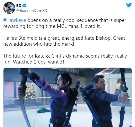 鹰眼|是否被吐槽？《鹰眼》影评新鲜出炉，看看影评人们如何说