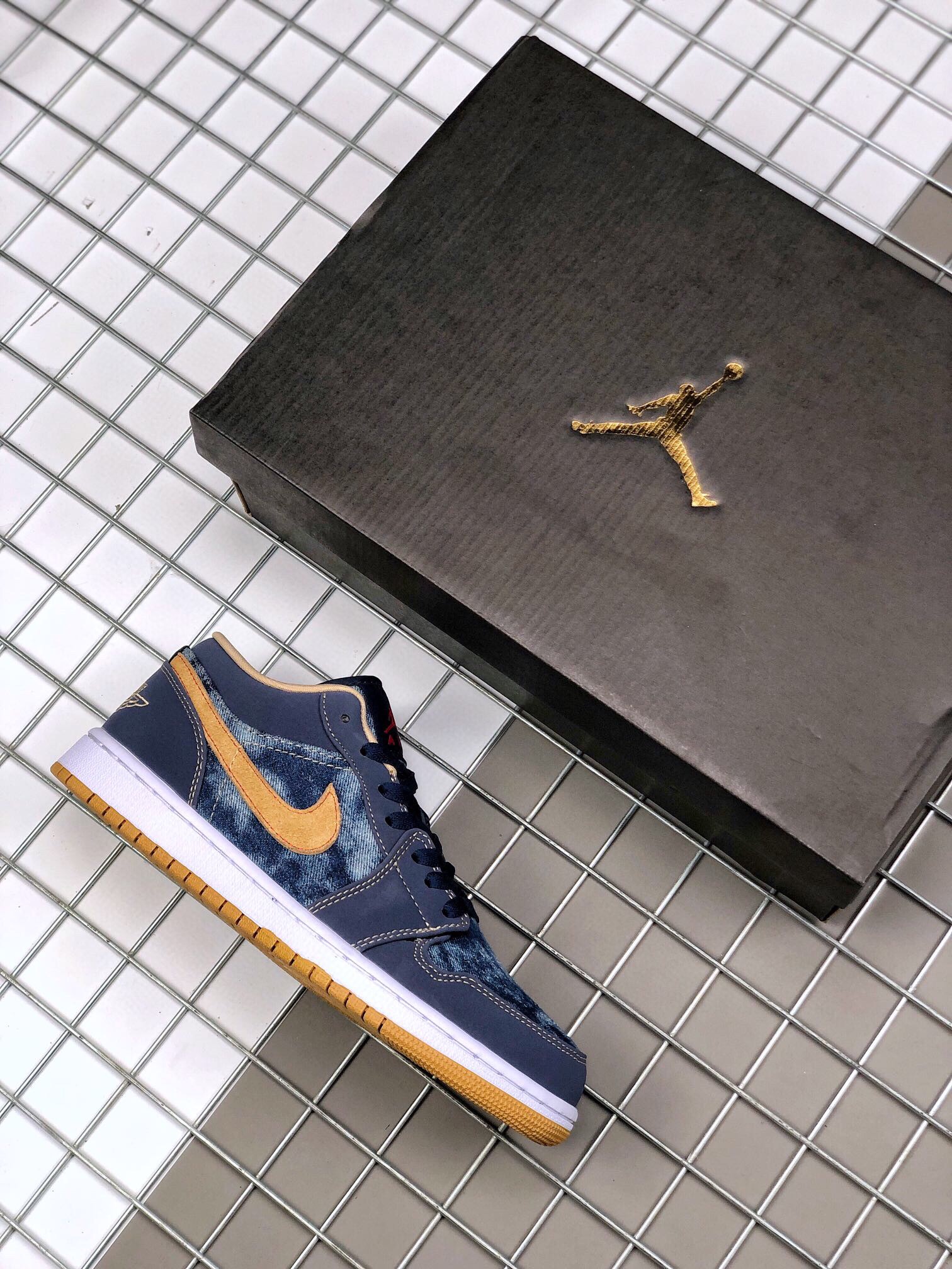 莆田鞋匠|Air Jordan 1 Low 水洗丹宁