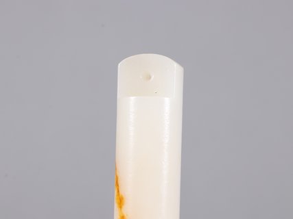 和田玉籽料|和田玉籽料牛气冲天摆件