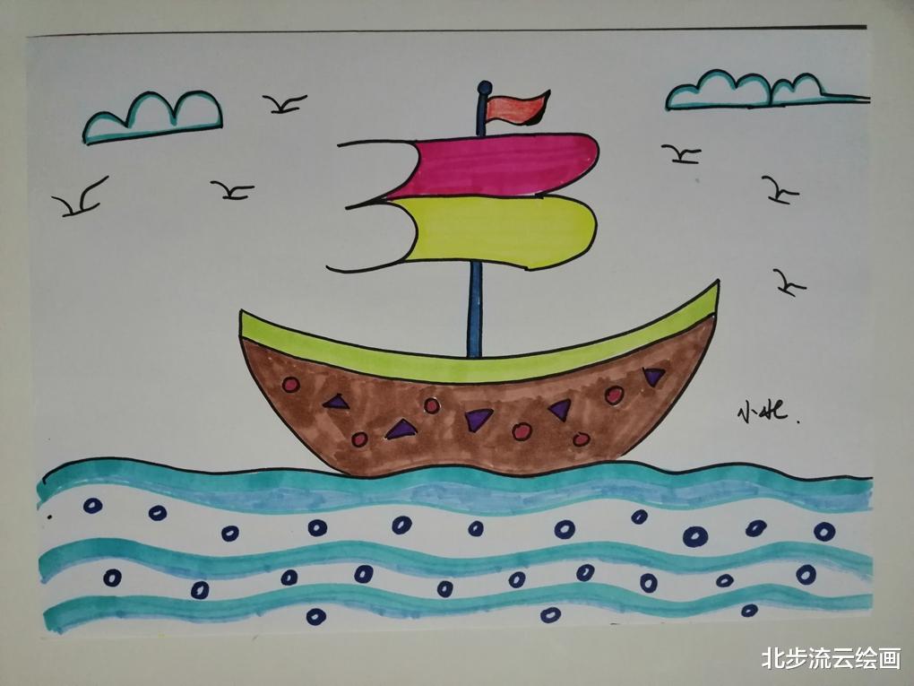 北步流云绘画 孩子不爱画画怎么办，找到原因是关键
