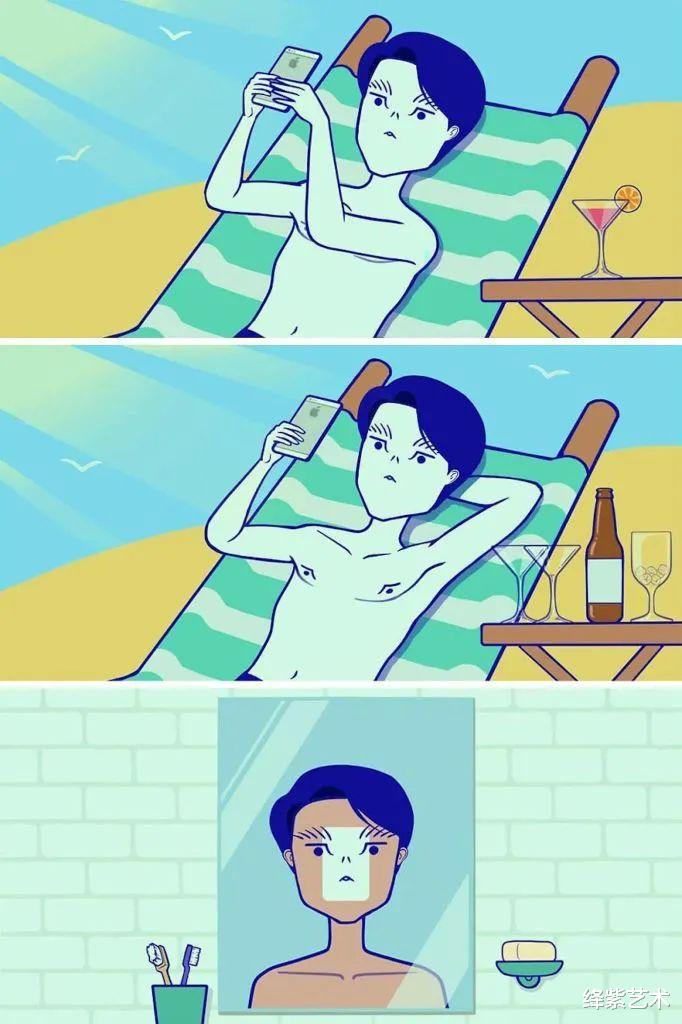 |15幅鲜明的黑色幽默漫画，看似荒谬，却富含深意