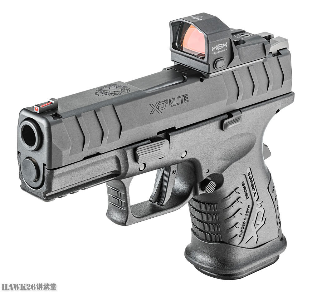 射击|评测：斯普林费尔德XD-M“精英”3.8英寸OSP 10mm紧凑型手枪