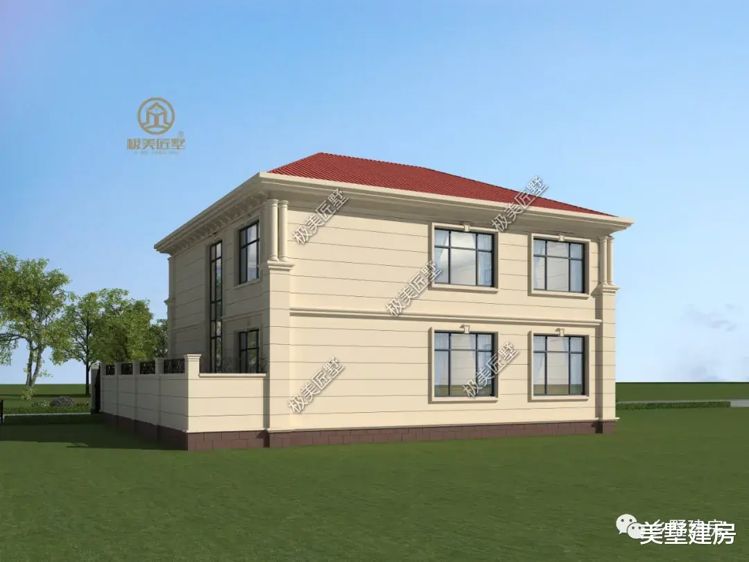 农村建房不用愁,简欧风格最适合,喜欢快收藏