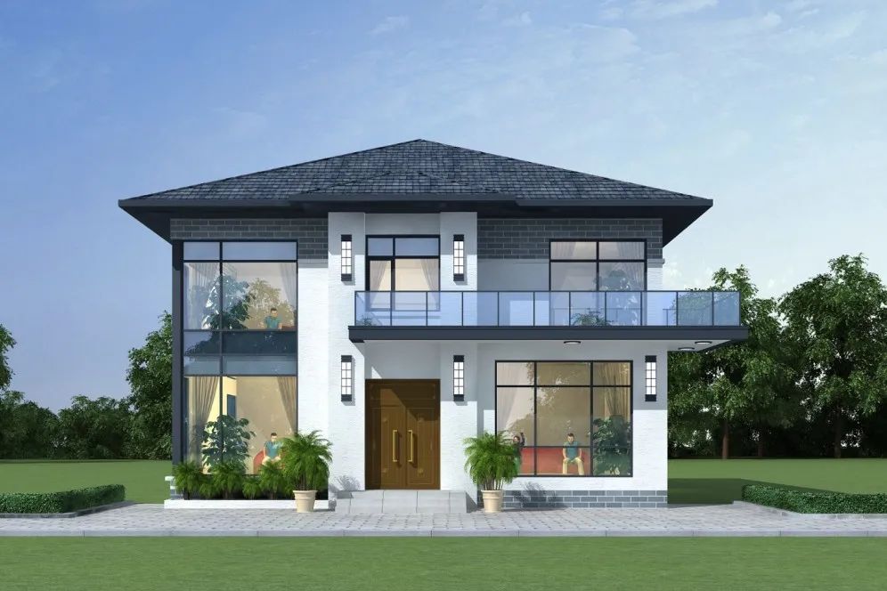 50万以下的现代风格别墅,时尚宜居,年轻人也爱住