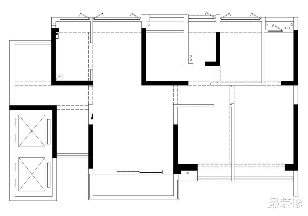 海归男主的独居室，满足业主当前的生活需求，又预留可变化空间