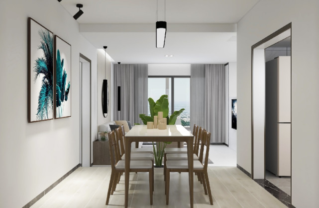 139平现代三居室，简单?的?刷白也能这么高级