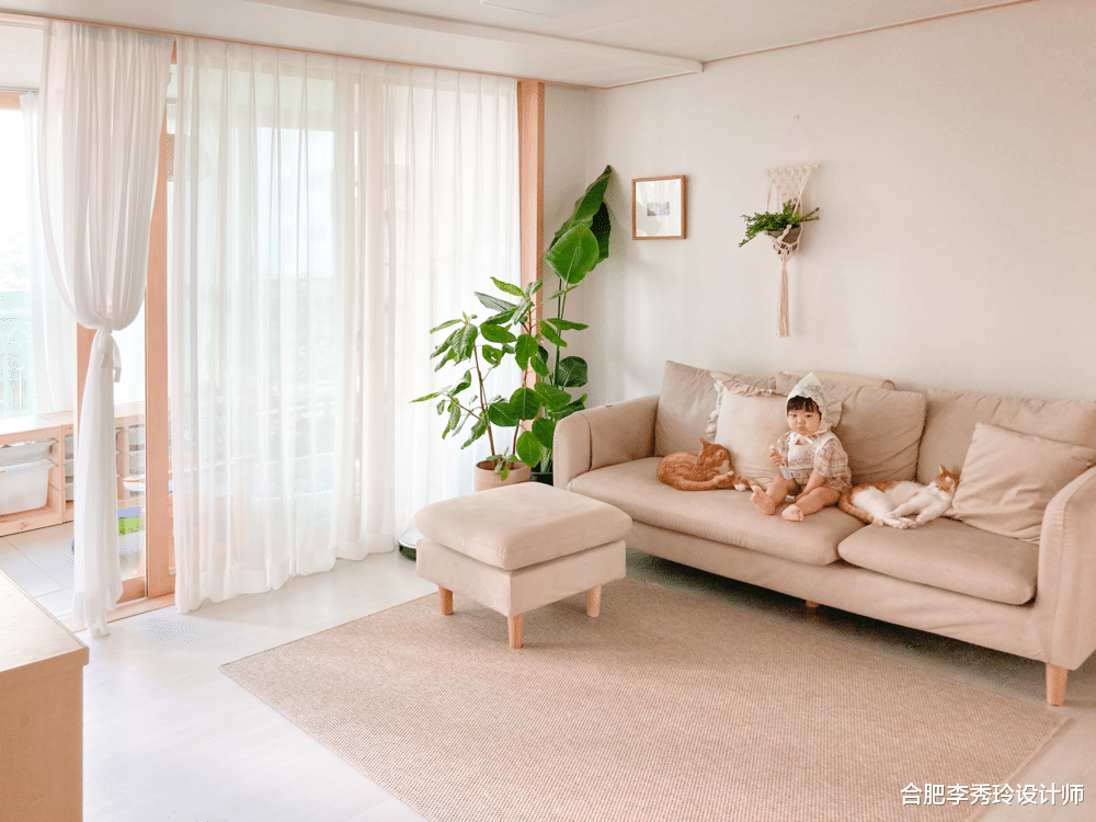 |同样是100㎡左右，她家客厅不放电视，阳台多功能设计，好住多了