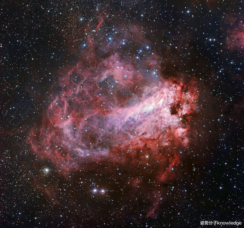 星云 4000光年外,银河系旋臂在断裂!直径超10万光年的星系会解体吗?