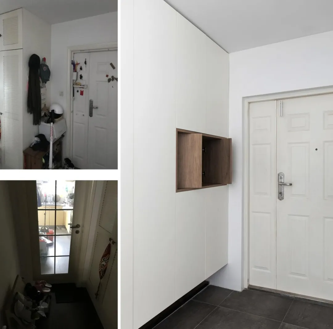 96㎡旧房翻新，极简原木风温馨舒适