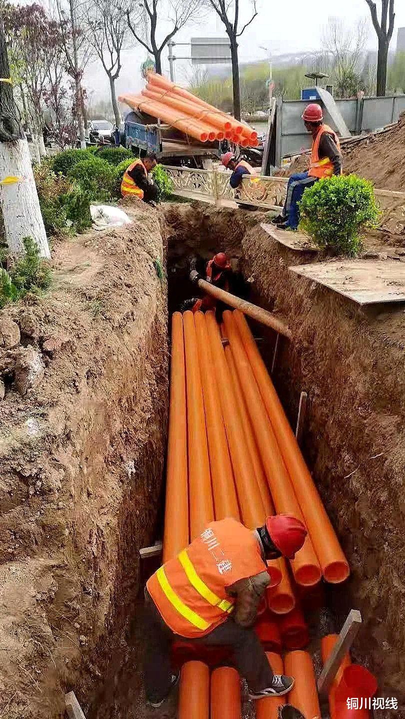 铜川视线 铜川市耀县变——华夏南道电力沟道工程正式投入使用