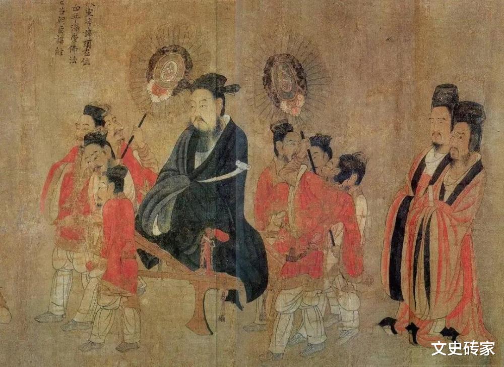 陈叔宝|史上最无耻的末代皇帝，亡国后天天吃肉喝大酒，还向新皇帝要官做