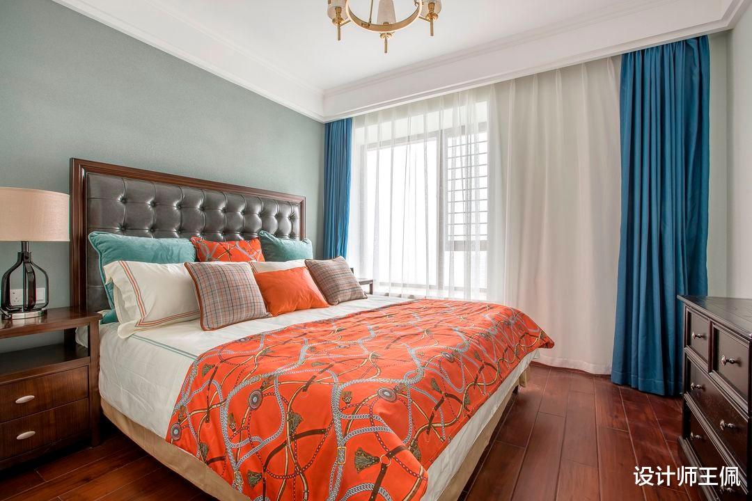 美妙梦幻的三居室,紫红色和蓝绿色相搭配,碰撞出别样的美?