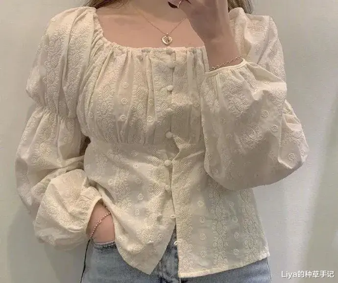 Liya的种草手记|法式上衣 ＋ 高腰下装，显瘦显高太好看了