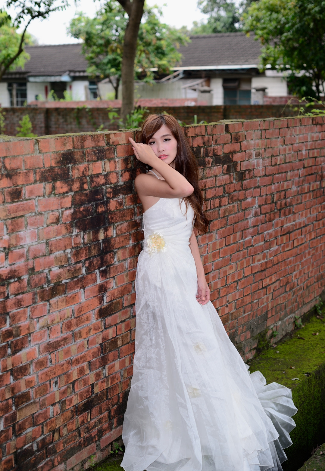 风起洛阳|美女穿白纱室外试镜-宛如仙女下凡