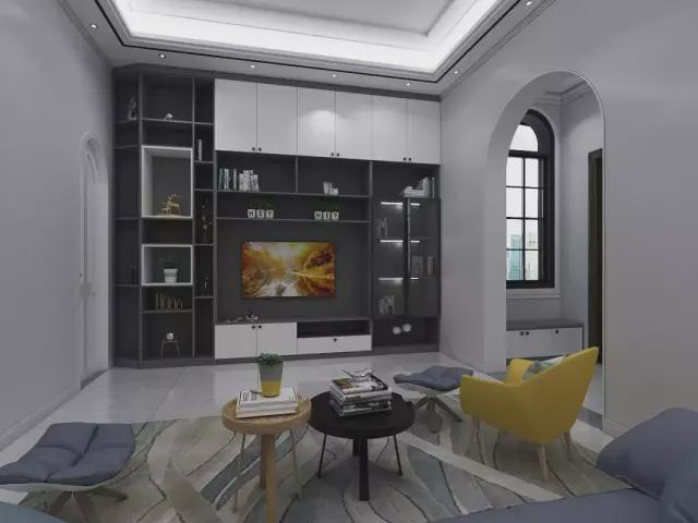 超棒的电视柜设计,我家客厅也要这样装!