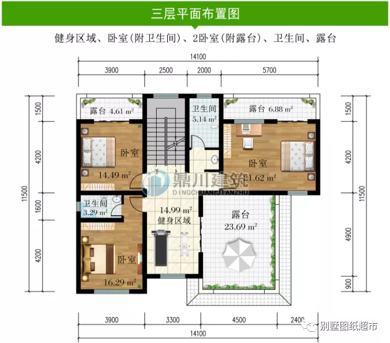 三层美式农村别墅，复式带大落地窗，满满南加州风情