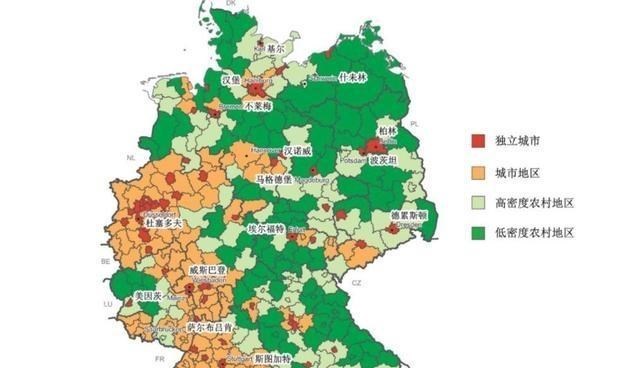 德國的人口數量居歐盟之冠，為什麼看起來依然地廣人稀？-圖5