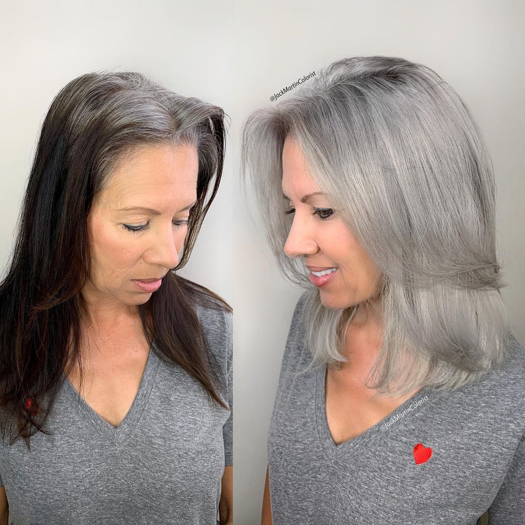 发型|换发型等于换脸，15位美女亲身演绎，就连白发阿姨都能大变样