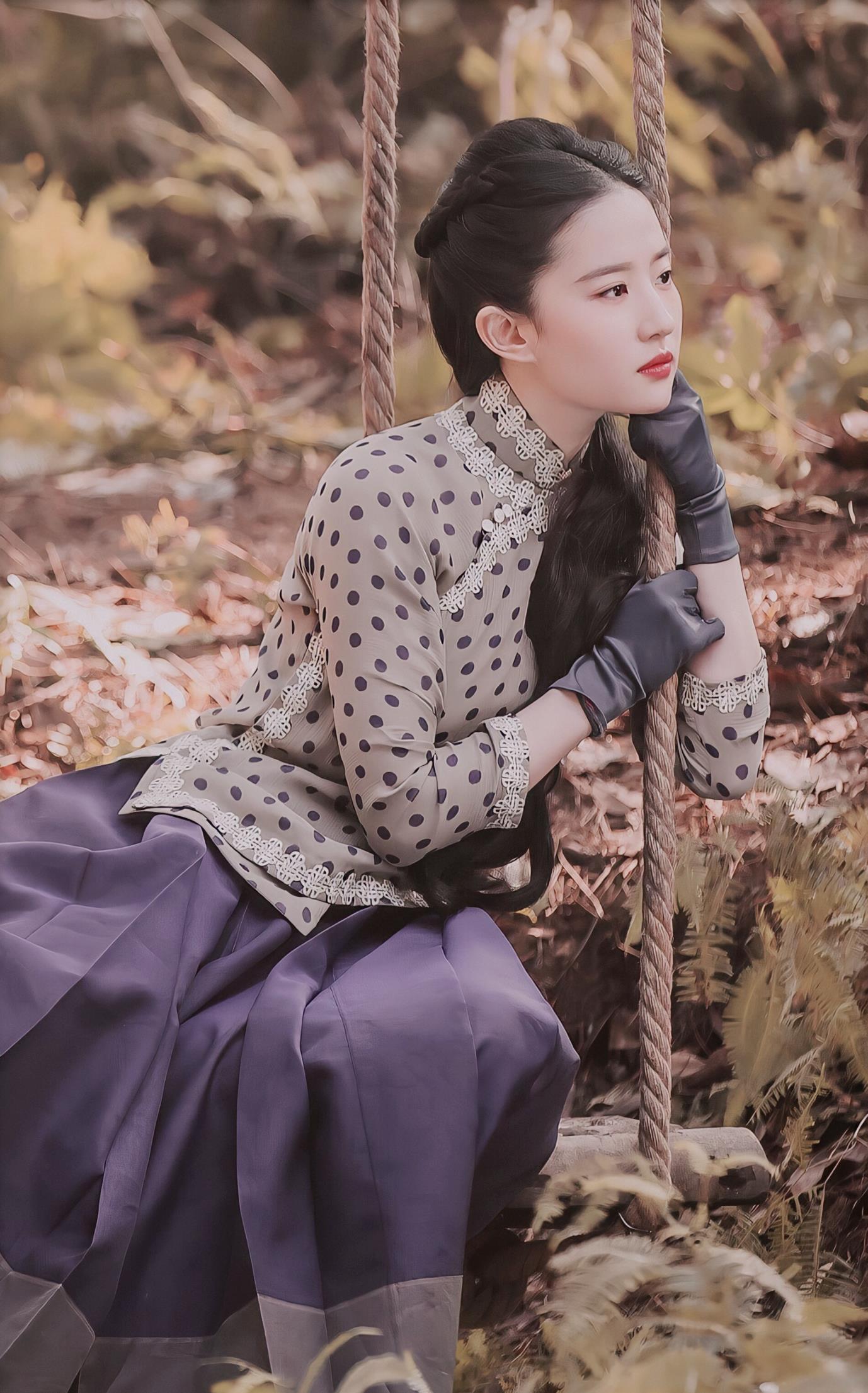 刘亦菲|刘亦菲在《南烟斋笔录》,光是剧照都令人怦然心动!