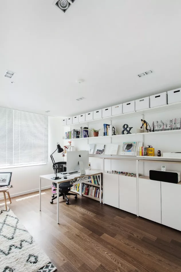 130㎡二手房改造,打造多功能极简大宅