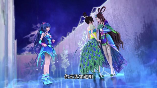 陈思思|叶罗丽：官方晒出的陈思思贺图中，有一个发卡的细节，很暖心