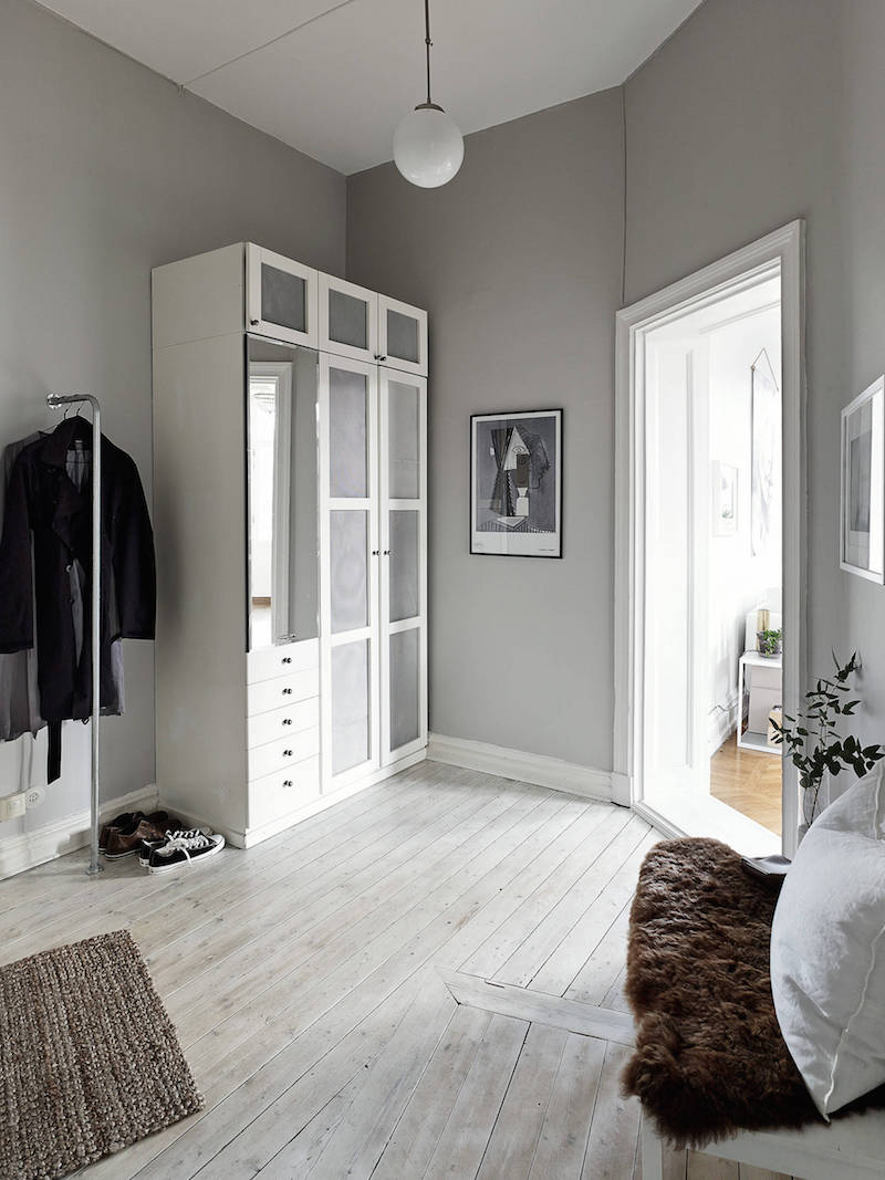 |70平纯色一居，柔和明亮的北欧风设计，一个人的温馨小窝