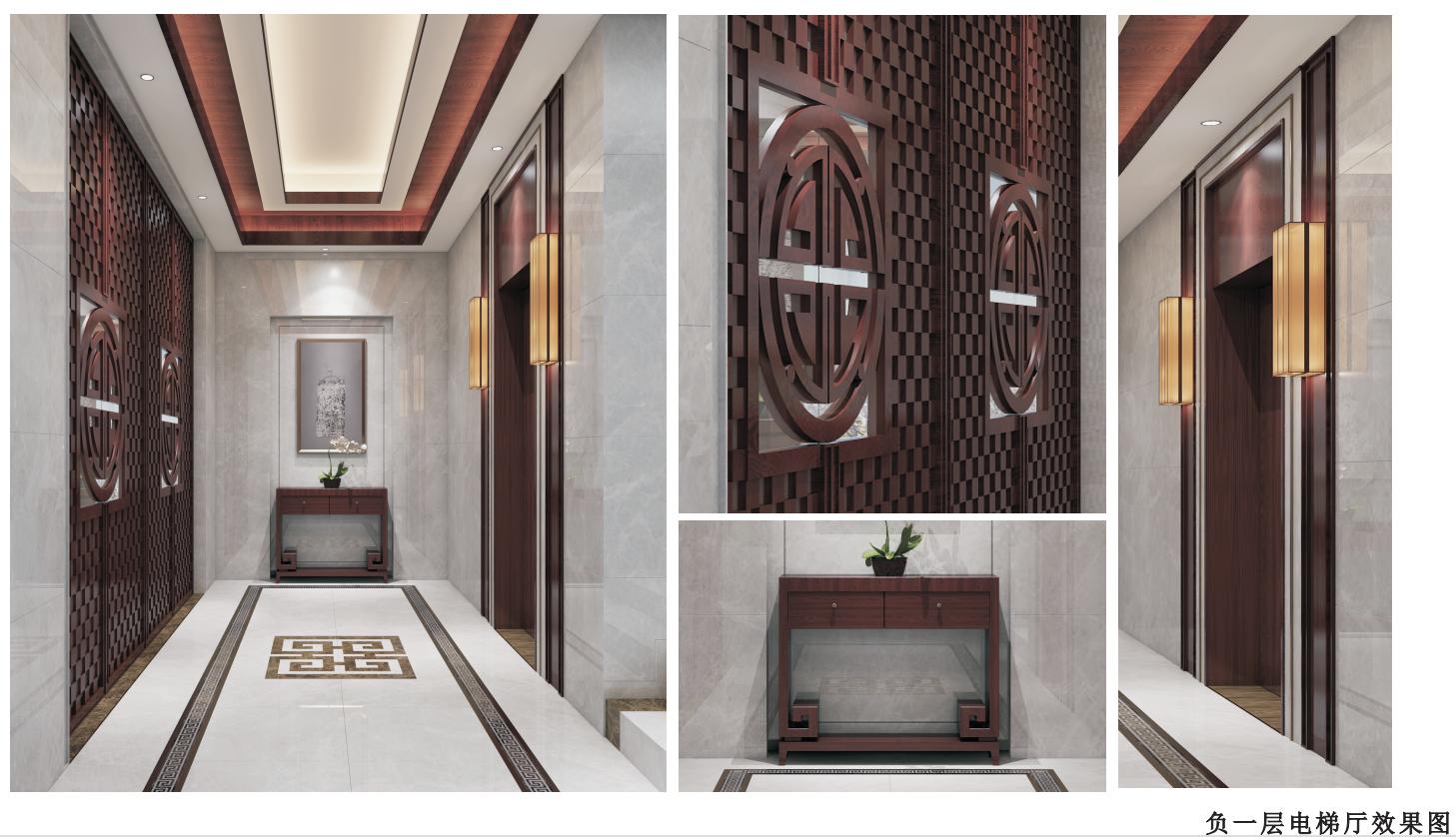 古韵禅境——中式风格|珠海松湖别墅设计装修案例