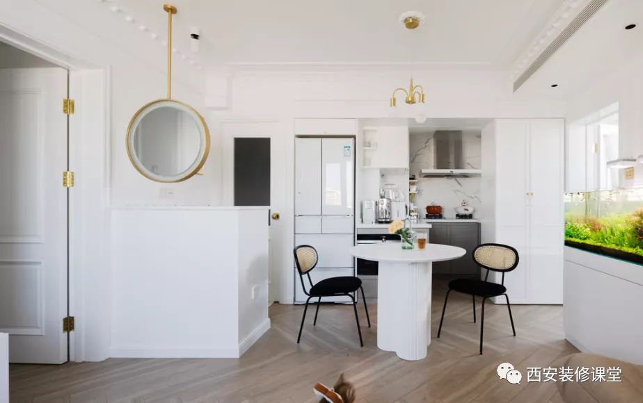 60㎡一室一厅法式小宅，两人的浪漫家