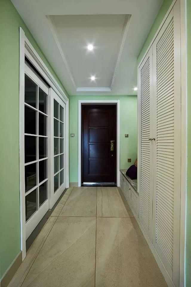 鞋柜+换鞋凳+收纳组合，这个柜子能顶一间房，漂亮又实用！