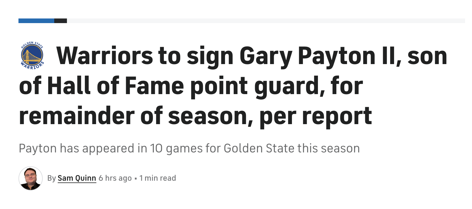 勇士隊|勇士3舉動！悍將獲多年合同，冠軍舊將歸隊，球隊更有一簽約計劃