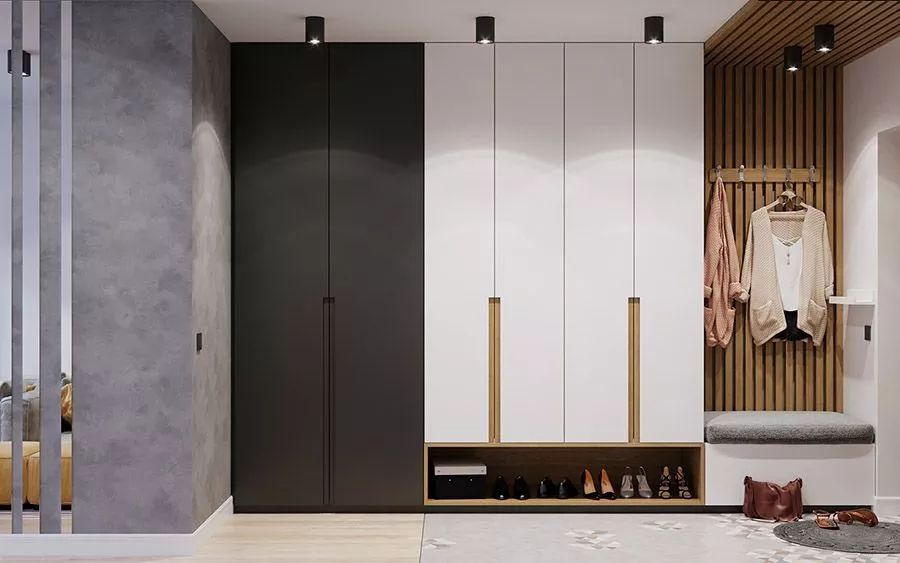 鲤鱼空间设计|门厅这样设计，好看又实用