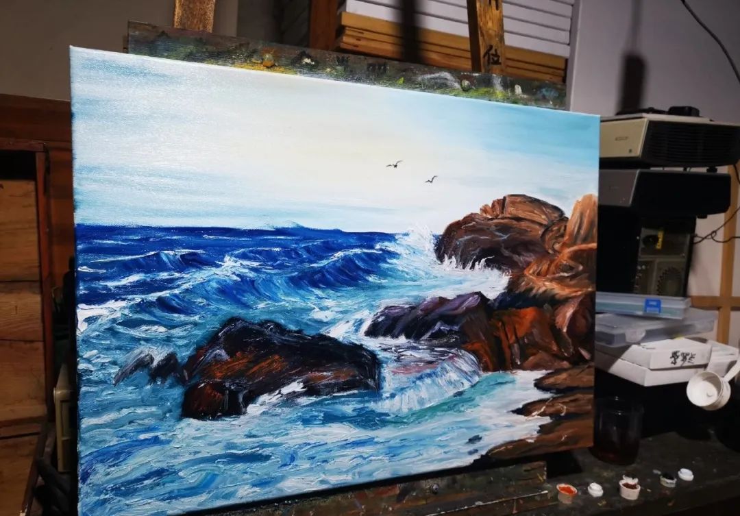 树艺蛙APP|普通人的艺术梦，收废品18年，蜗居创作1000幅画作。