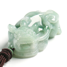 翡翠|招财小能手的翡翠貔貅也有雌雄之分，你知道怎么选吗？