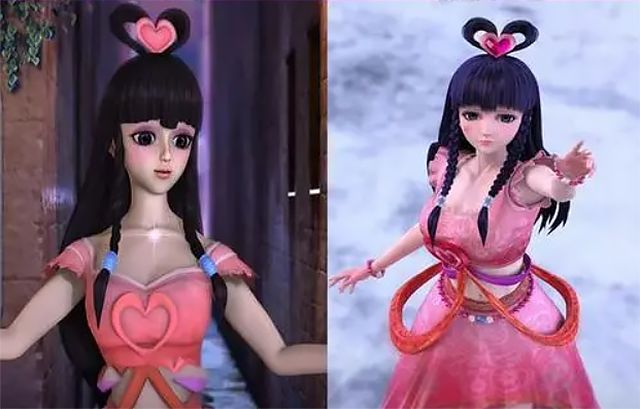 冰公主|叶罗丽：时隔多年再次回顾，孔雀的颜值底子最好，更胜冰公主