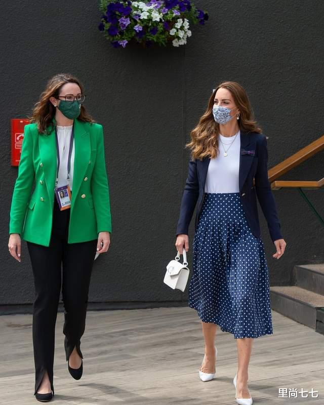 里尚七七|凯特与网球名宿现身温网,穿万元大牌似戴妃翻版,哈里来了变高调