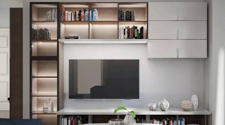 |小户型装修,收纳型电视背景墙才是王道,总有一款合你心意