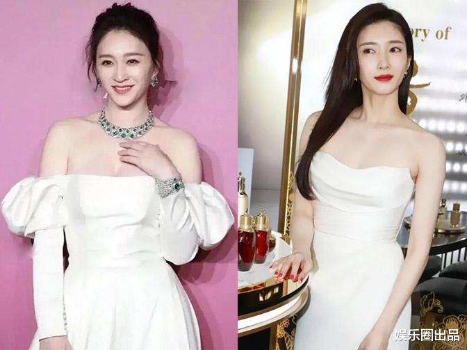 李小冉|李小冉穿低领装亮相，被指“辨识度太低”，网友：以为是江疏影
