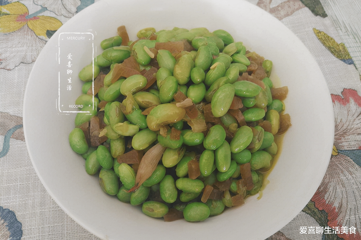 毛豆|秋季吃红豆绿豆都不如吃这豆，和酱菜之宝一起炒，鲜美营养真好吃