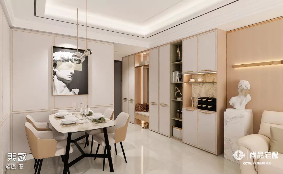 等装第二套房,一定要装餐边柜,坚决做满墙!