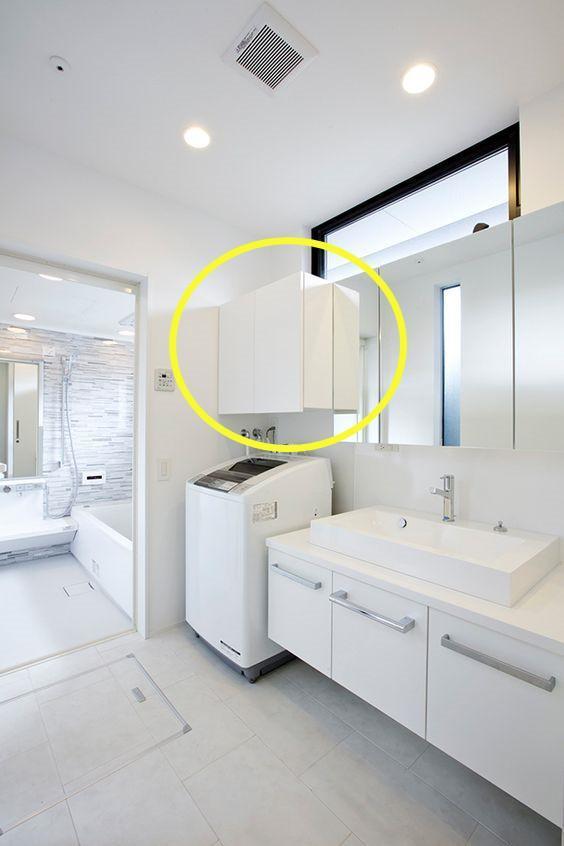 日本人真会过日子,洗衣机上方8招做收纳,多出5㎡家里清清爽爽